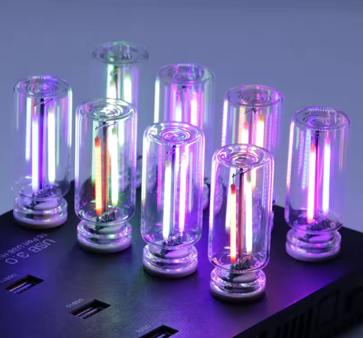Touch Retro Futuristic Car USB LED Night Light